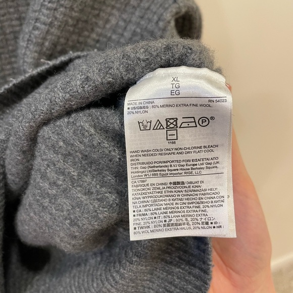 Banana Republic Merino Wool Sweater Women’s XL - Picture 4 of 6